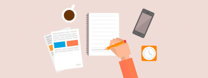 Escreva o texto das páginas