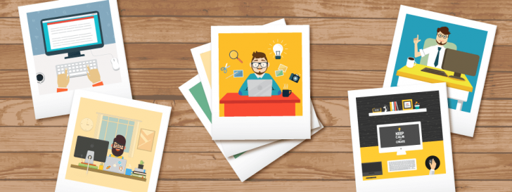 Selecione as imagens para o site