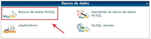 link para o banco de dados mysql