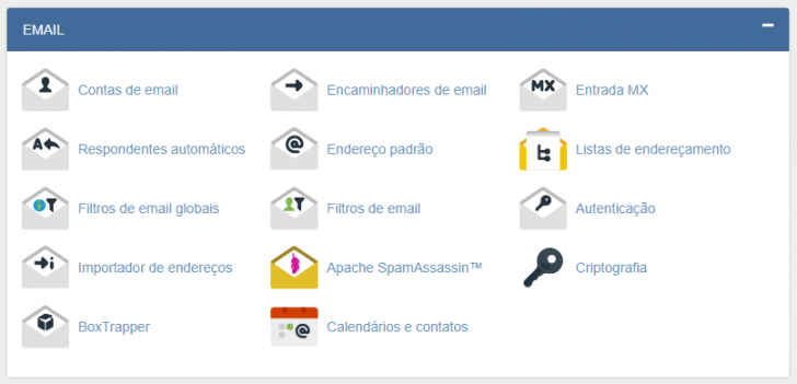 cPanel e-mail