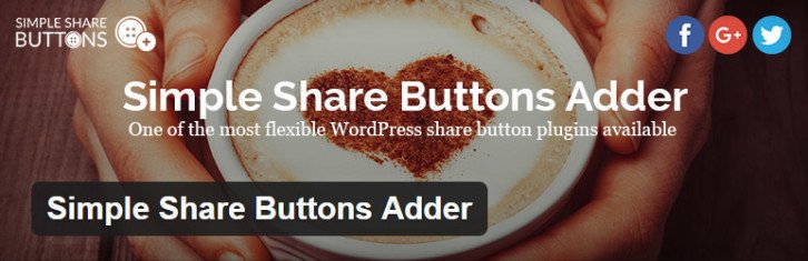 Simple Share Buttons Adder WordPress Plugin